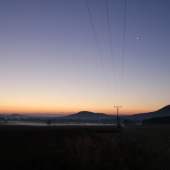 Hrad Bezděz brzy po ránu