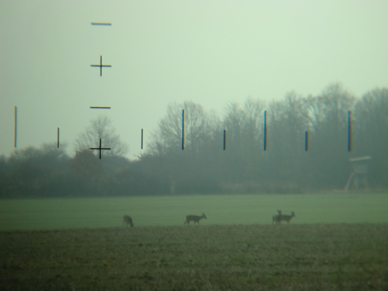 Srnky  cez ďalekohľad