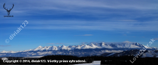 Tatry z Čertovej