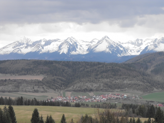 Moja rodna dedina pod tatrami .