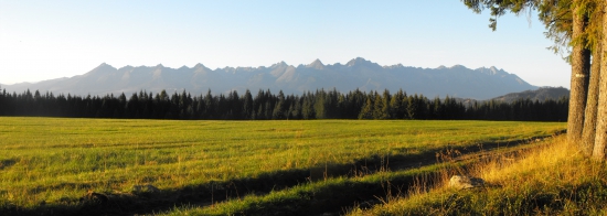 Tatry z našej strani.