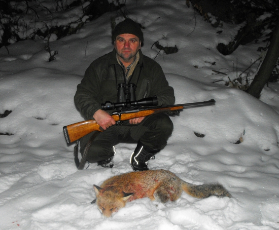 Prvy lišiak toho roku.