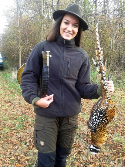 Želiezovce-bažantnica Hrable :)  Bažant kráľovský ...