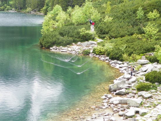 krása horského plesa