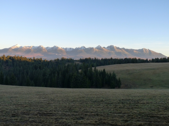 Ráno na Košiarcoch