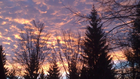 Den končí , večer přichází ...