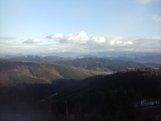 pohlad z hrebena