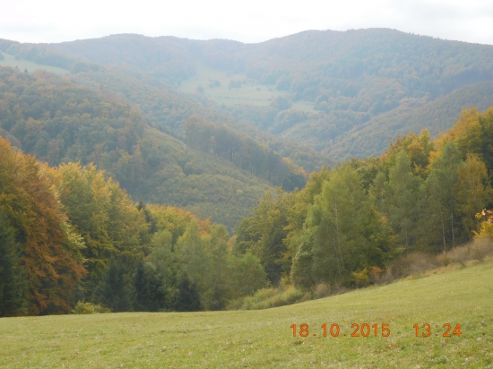 Pohľad na Líhocké lúky...