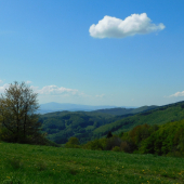 Vyhľad na Biele Karpaty...
