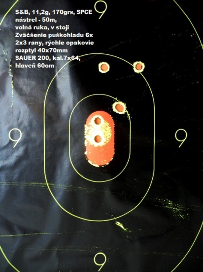S&B 7x64, SPCE 11,2g, 170grs