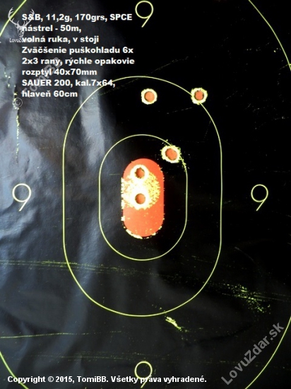 S&B 7x64, SPCE 11,2g, 170grs