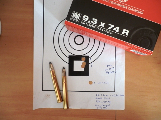 RWS - UNI Classic - 19g-9,3x74R