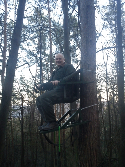 nácvik šplhacieho posedu :)