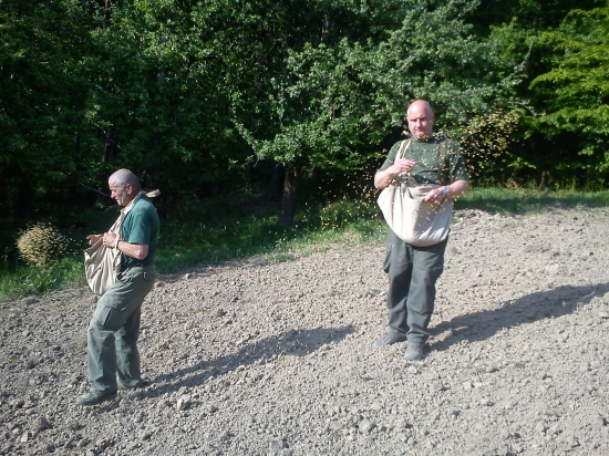 osievame políčka ...