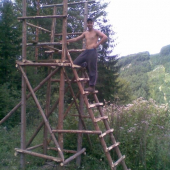 spomienka na leto, stavba posedu