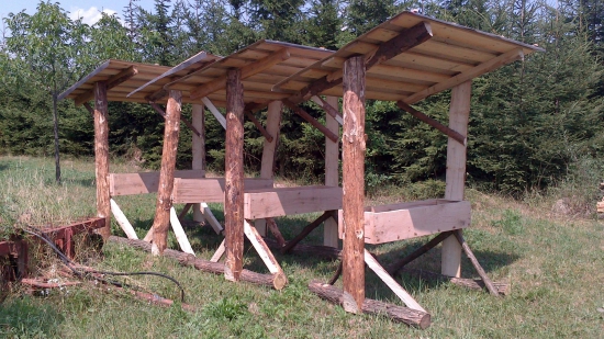 Stavba kŕmnych zariadení