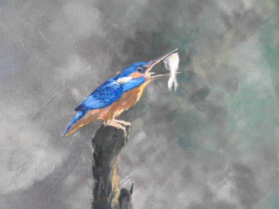 Ledňáček od dcerky