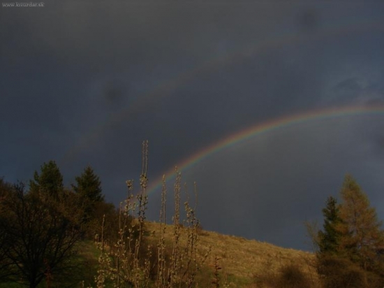 Dúha v Kremnických vrchoch