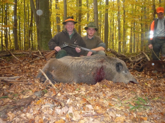 ja s otcom a včerajší lanštiak