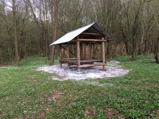 Senník - vyčistený po zime