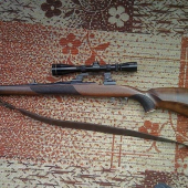7x57, BO 98, vz. 24 po uprave pazby. MOJA PRACA.