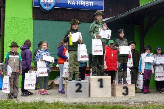 V Daskabátě na Zlaté srnčí trofeji jsem skončila na třetím místě