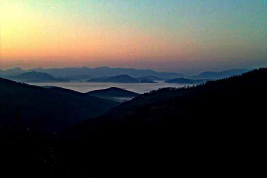 ráno na Kysuciach