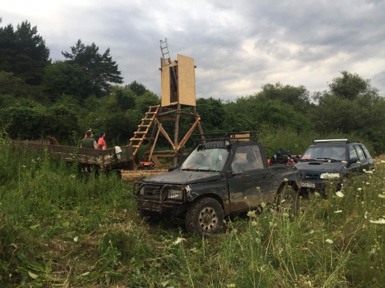 Stavba nového posedu