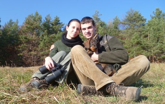 S mojou polovičkou, budúcou poľovníčkou