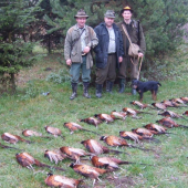 s kamarátom na bažantoch