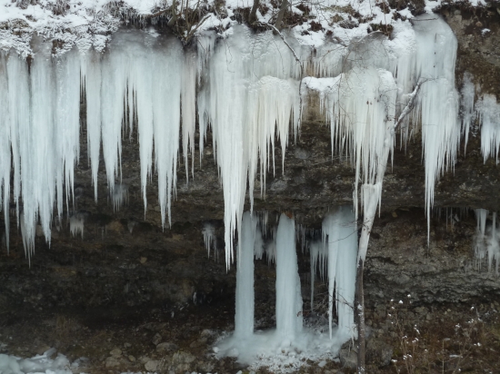 Predvianočná Šikľavá skala