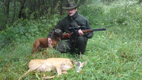 Dohľadávka srnca 2.VT. Otec a Brita Zlatá Baňa