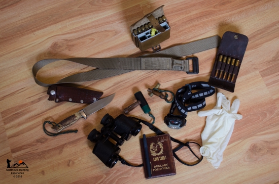 Moja povinná poľovnícka výbava :)