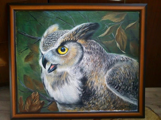 Podľa predlohy obrazu famozneho wildlife maliara-Carl Brenders