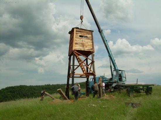 Stavba posedu - PZ Bukova Lipany