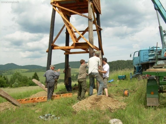 Stavba posedu - PZ Bukova Lipany