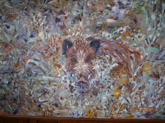 Kanec.Olej na dreve.