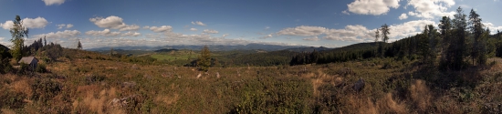 Panoráma z Plesa