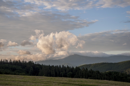 Večer nad Prašivou