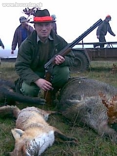 Vydarená spol.na diviaky.