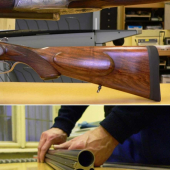 Originál trojačik Winkler Ferlach 12-12/.22 Hornet