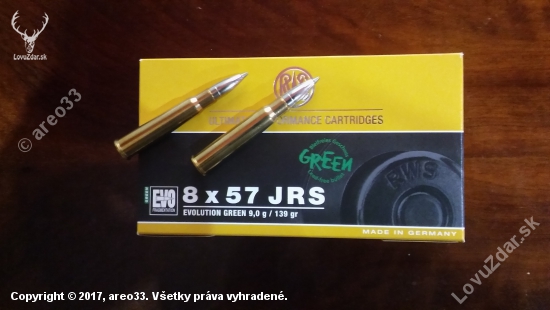 8x57 JRS EVO green