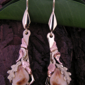 dámske náušnice s grandlami