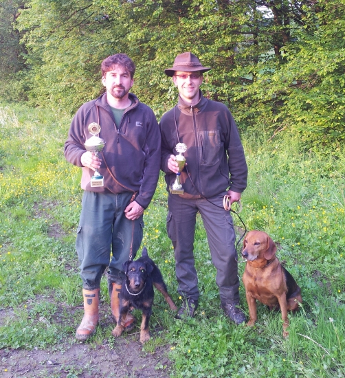 Vítězové Hubertské soutěže honičů a norníků 2013 ...