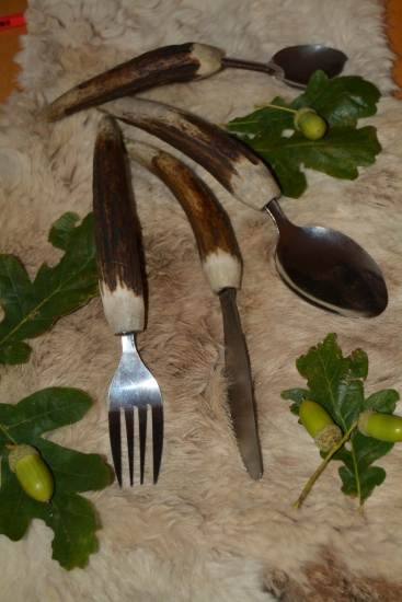 Výrobky z paroží -LíPa -set příborů