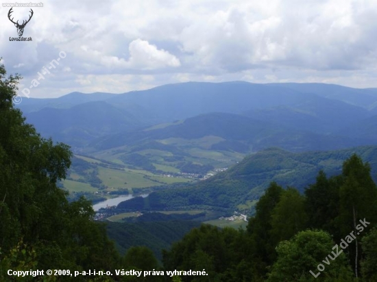 pohlad na Ružin a Kojšovsku holu