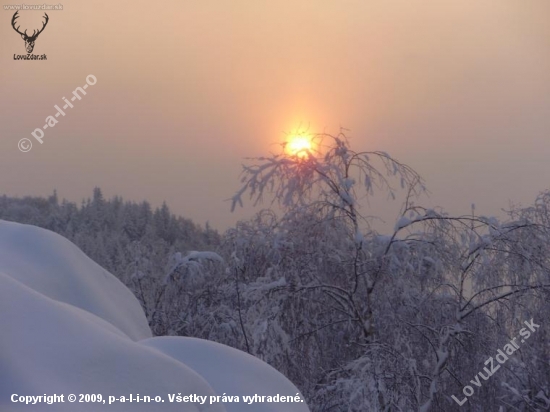 vychod slnka nad rohackou