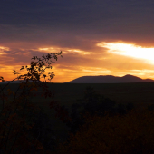Jesený Západ Slnka