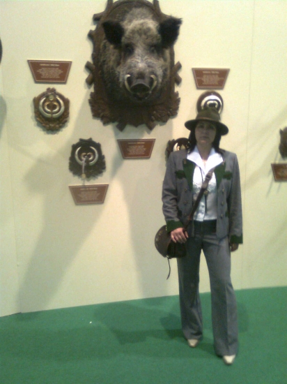 Na FEHOVE s mojou poľovníčkou