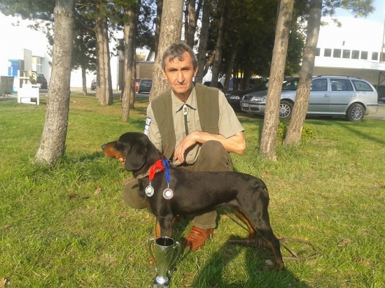 Cina z Evkinho dvora - Výborná 1, CAC, CACIB, BOB